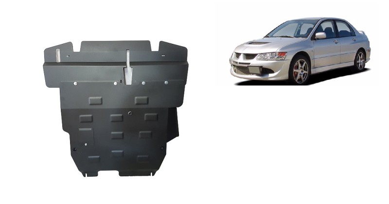 Plieninė variklio apsauga Mitsubishi Lancer (2002-2007)