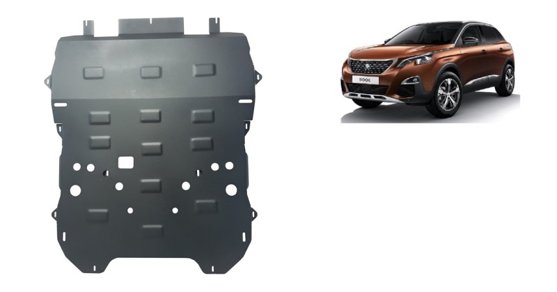 Plieninė variklio apsauga Peugeot 3008 (2017-2026)