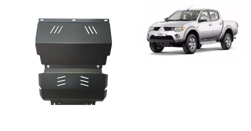 Plieninė variklio apsauga Mitsubishi L 200 (2005-2015)