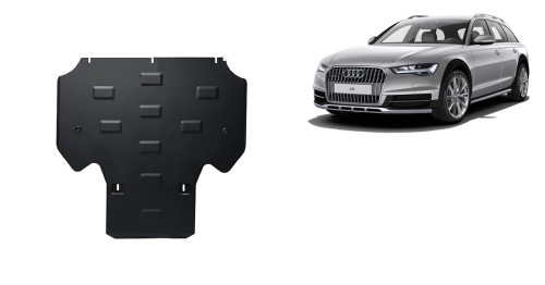 Plieninė pavarų dėžės apsauga Audi All Road A6 (2011-2018) Plieninė pavarų dėžės apsauga Audi All Road A6 (2011-2018)
