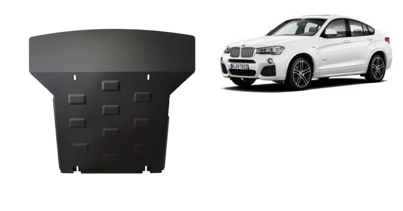 Plieninė variklio apsauga BMW X4 (2014-2018)