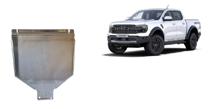 Aliumininė pavarų dėžės apsauga Ford Ranger Raptor (2023-2026)