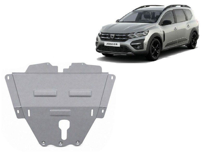 Aliumininė variklio apsauga Dacia Jogger (2021-2026)