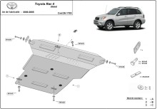 Plieninė variklio apsauga Toyota Rav4 dyzelinas (2000-2005)