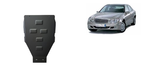 Plieninė automatinės pavarų dėžės apsauga Mercedes E-Clasee W211 (2002-2008)