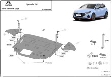 Plieninė variklio apsauga Hyundai i20 (2021-2026)