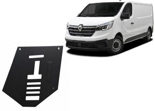 Plieninė katalizatoriaus apsauga Renault Trafic (2022-2026)