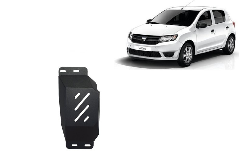 Plieninė EGR apsauga Dacia Sandero 2 (su Start-Stop sistema) (2012-2020)