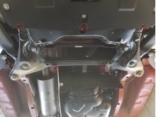 Plieninė variklio apsauga Mercedes Sprinter-FWD (2018-2026)