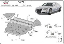 Plieninė variklio apsauga Audi A8 (2002-2010)