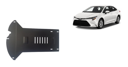 Plieninė katalizatoriaus apsauga Toyota Corolla (2019-2026)