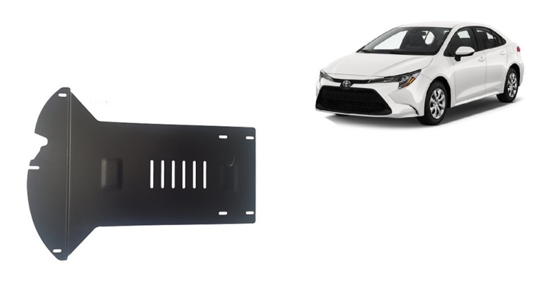 Plieninė katalizatoriaus apsauga Toyota Corolla (2019-2026)