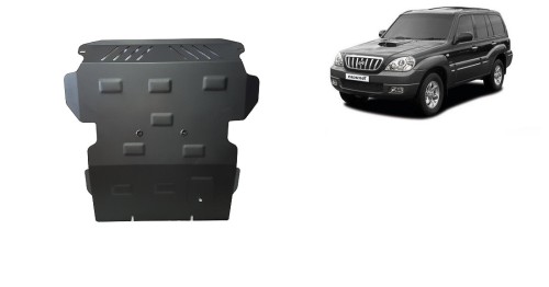 Plieninė variklio apsauga Hyundai Terracan (2001-2007)
