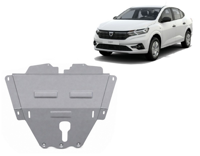 Aliumininė variklio apsauga Dacia Logan (2021-2026)