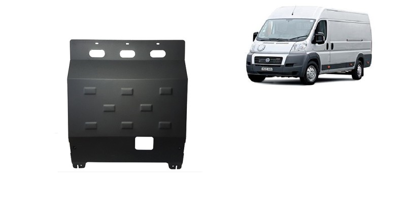 Plieninė variklio apsauga Fiat Ducato (2006-2016)