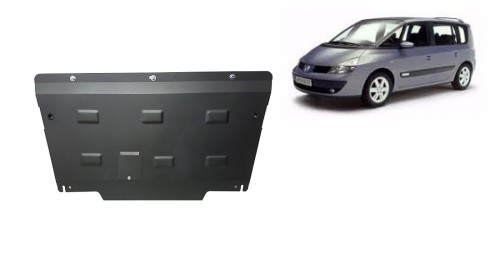 Plieninė variklio apsauga Renault Espace 4 (2001-2014)