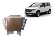Aliumininė variklio apsauga Dacia Lodgy Stepway (2014-2020)