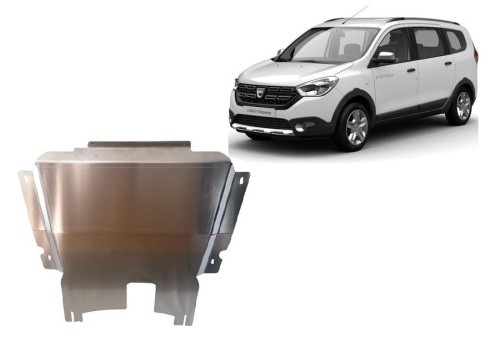 Aliumininė variklio apsauga Dacia Lodgy Stepway (2014-2020)