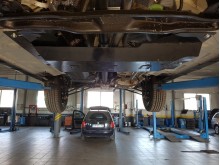 Plieninė EGR apsauga Dacia Duster (su Start-Stop sistema) (2018-2020)