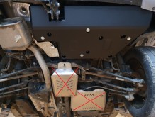Plieninė AdBlue bako apsauga Dacia Duster (2018-2024)