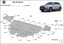 Plieninė variklio apsauga MG ZS (2024-2026)