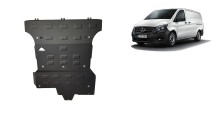 Plieninė variklio apsauga Mercedes Vito W447, 2.2 D, 4x4 (2014-2020)