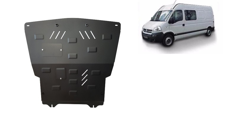 Plieninė variklio apsauga Opel Movano (1998-2010)