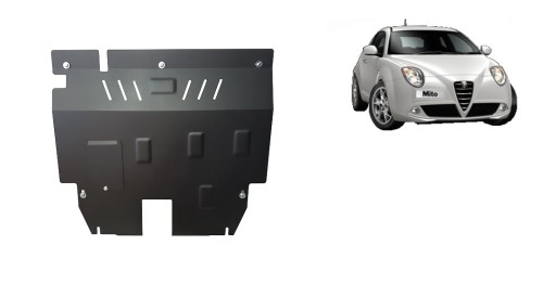 Plieninė variklio apsauga Alfa Romeo Mito (2008-2018) Plieninė variklio apsauga Alfa Romeo Mito (2008-2018)