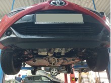 Plieninė variklio apsauga Toyota Aygo AB10 (2005-2014)