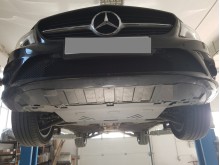Plieninė variklio apsauga Mercedes CLA X117 (2013-2019)