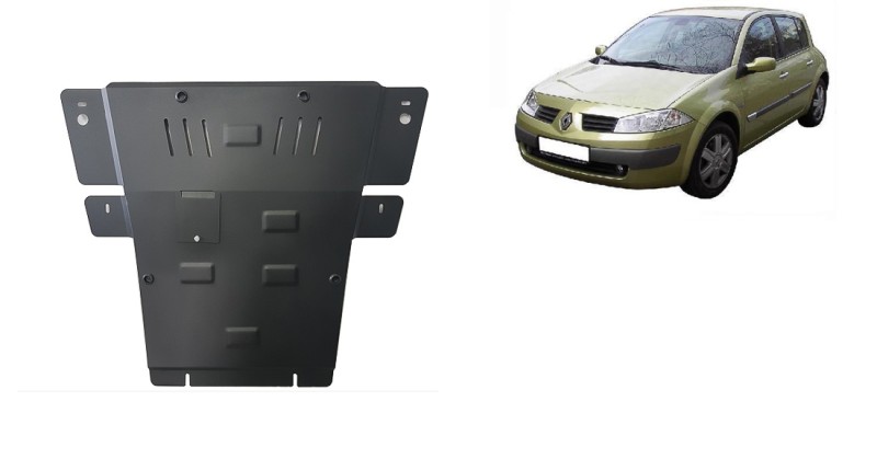 Plieninė variklio apsauga Renault Megane 2 (2004-2008)