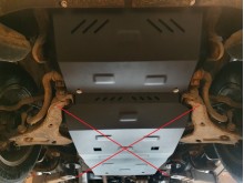 Plieninė radiatoriaus apsauga Fiat Fullback (2016-2019)
