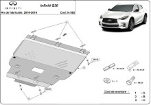 Plieninė variklio apsauga Infiniti Q30 (2016-2019)