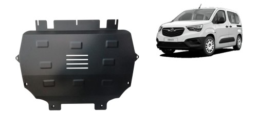 Plieninė variklio apsauga Opel Combo (2018-2026)