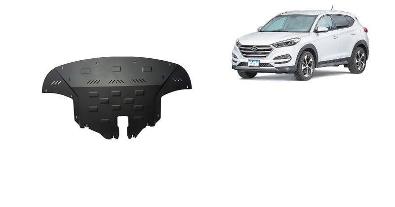 Plieninė variklio apsauga Hyundai Tucson (2015-2020)