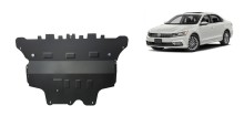 Plieninė variklio apsauga VW Passat Alltrack - automatinė pavarų dėžė (2015-2023)