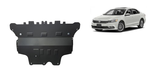 Plieninė variklio apsauga VW Passat Alltrack - automatinė pavarų dėžė (2015-2023) Plieninė variklio apsauga VW Passat Alltrack - automatinė pavarų dėžė (2015-2023)