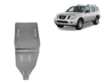 Stalowa Osłona skrzyni biegów Nissan Pathfinder - Aluminium (2005-2015)