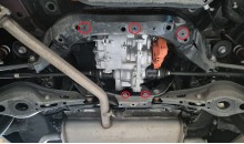 Aliumininė diferencialo apsauga Toyota Rav4 (2018-2025)