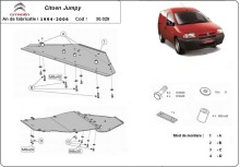 Plieninė variklio apsauga Citroen Jumpy (1994-2006)