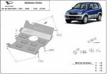 Plieninė variklio apsauga Daihatsu Terios (1997-2006)