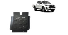 Plieninė pavarų dėžės apsauga Toyota Hilux Invincible (2021-2026)
