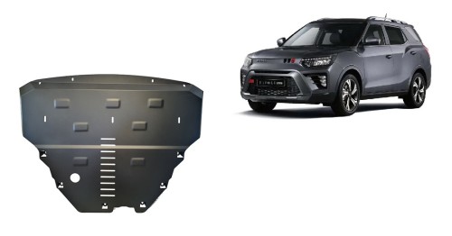 Plieninė variklio apsauga SsangYong Tivoli (2023-2026)
