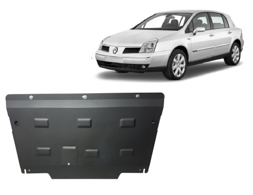 Plieninė variklio apsauga Renault Vels Satis (2001-2009) Plieninė variklio apsauga Renault Vels Satis (2001-2009)
