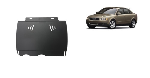 Plieninė mechaninės pavarų dėžės apsauga Audi A4 B6 (2000-2005) Plieninė mechaninės pavarų dėžės apsauga Audi A4 B6 (2000-2005)