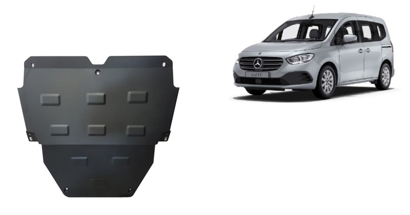 Plieninė variklio apsauga Mercedes T-Classe (2021-2026)