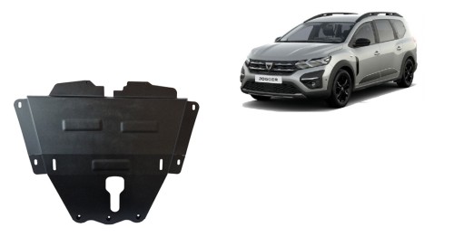 Plieninė variklio apsauga Dacia Jogger (2021-2026)