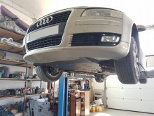 Plieninė variklio apsauga Audi A8 (2002-2010)