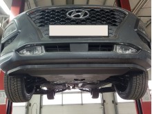 Plieninė variklio apsauga Hyundai Kona (2018-2023)