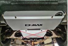 Plieninė radiatoriaus apsauga Isuzu D-Max (2019-2026)